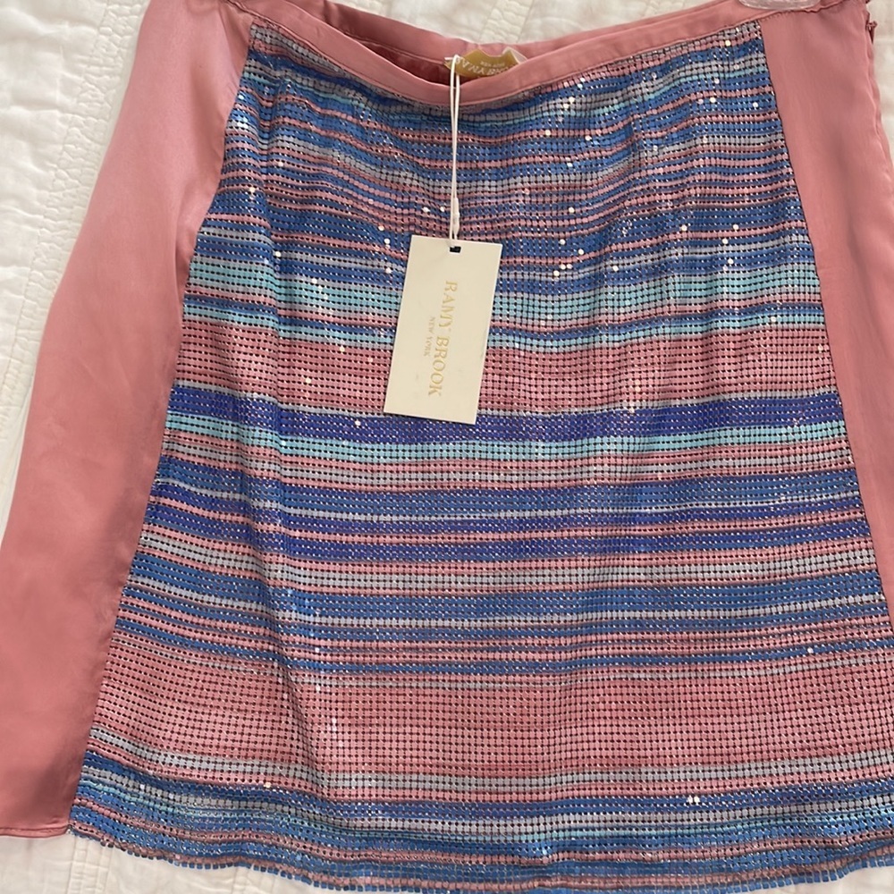 NWT $425 Ramy Brook skirt multi - Picture 3 of 6